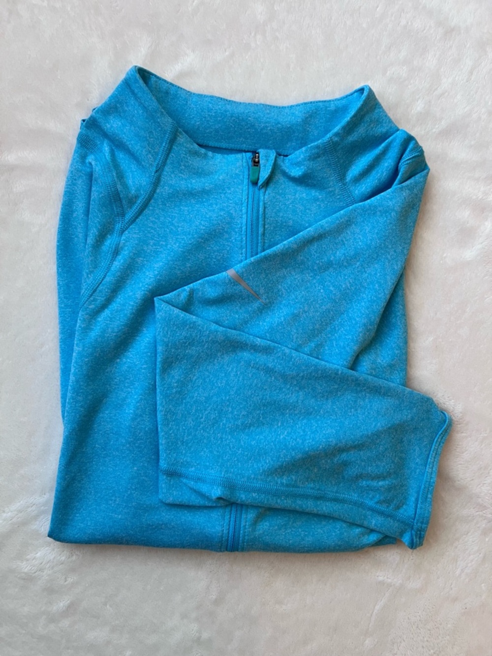 Nike Dry-Fit Women’s  3/4 Sleeve Half Zip Pullover Size Sm